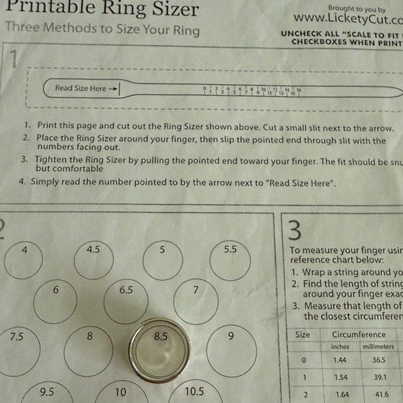 🩵8 1/2 Tiffany & Co. Wide Notes 727 Fifth Ave New York Ring Band - RETIRED RING - Picture 10 of 14